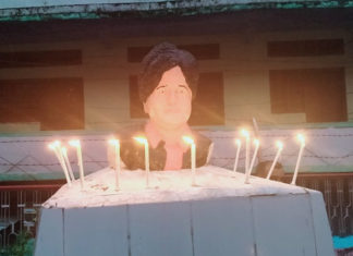 अतिक्रमित भूमी कालापानी सहितको नक्साले संवैधानिक मान्यता पाएको अवसरमा राष्ट्रबादी नेता धामीको शालिकमा दिपावली