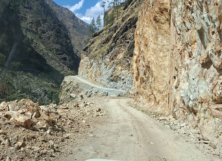 कर्णाली करिडोरको १२३ किलोमिटर सडक कालोपत्र हुँदै
